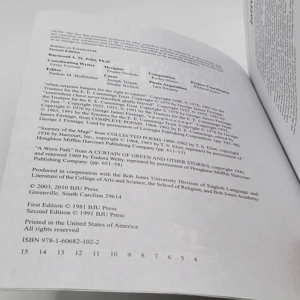 BJU Press immerse yourself